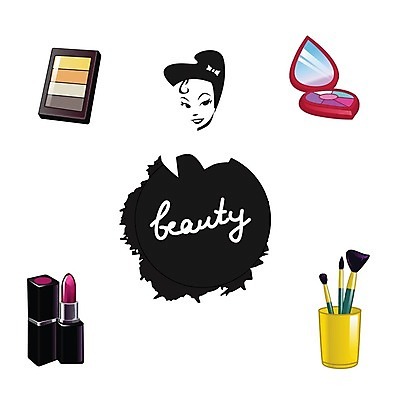 EPS 해외이미지 디자인 여자 분홍색 일러스트 장식 세트 상자 유행 화장품 거울 립스틱 붓 화려 플랫 고급 만화 가루 수집 심볼 오브젝트 만들기 아이섀도 돌봄 엘리먼트 스타일 해외202004 해외일러스트 컬러 컨셉 모션 사람 뷰티 파일형식 벡터 이미지허브