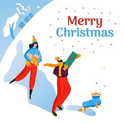 EPS 해외이미지 나무 캐릭터 디자인 배너 옷 계절 행복 포스터 크리스마스 겨울 일러스트 가족 휴가 새로움 새해 주택 사랑 사람 풍경 소년 성인 야외 장식 반려동물 파티 걷기 추위 축하 신용카드 눈송이 플랫 개 숲 12월 만화 꽃가루 1월 해외202004 해외일러스트 일러캐릭터 식물 동물 기념일 남자 감정 어린이 컨셉 포유류 관계 모션 눈_날씨 이벤트 건물 금융 날짜 가루 파일형식 벡터 이미지허브