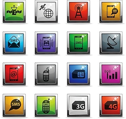 EPS 해외이미지 일러스트 버튼 봉투 스마트폰 핸드폰 행성 인공위성 메시지 이메일 편지 심볼 정사각형 부름 4G 해외202004 해외일러스트 도형 통신 모션 IT 전자제품 스마트기기 우주 파일형식 벡터 이미지허브