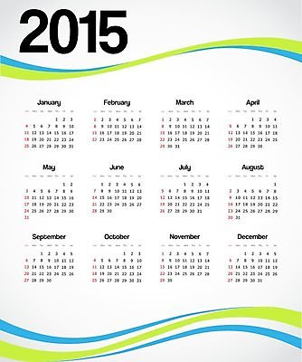 EPS 해외이미지 템플릿 디자인 계절 백그라운드 일러스트 비즈니스 추상 미래 새로움 장식 초록색 파란색 숫자 봄 회색 달력 흰색 시간 일주일 날짜 12월 4월 6월 9월 11월 5월 연도 2015년 일요일 1월 8월 10월 7월 2월 월 금요일 목요일 수요일 월요일 토요일 화요일 해외202004 해외일러스트 문자 컬러 컨셉 무늬 요일 파일형식 벡터 이미지허브