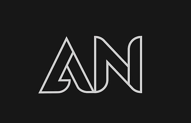 EPS 해외이미지 모양 템플릿 디자인 알파벳 선 백그라운드 일러스트 회사 비즈니스 검은색 흰색 N 편지 심볼 신분 A 엘리먼트 활자 해외202004 해외일러스트 영어 컬러 활자판 파일형식 벡터 이미지허브