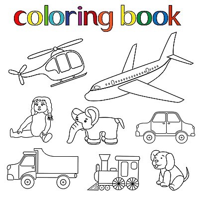 EPS 해외이미지 일러스트 세트 장난감 해외202004 해외일러스트 파일형식 벡터 이미지허브