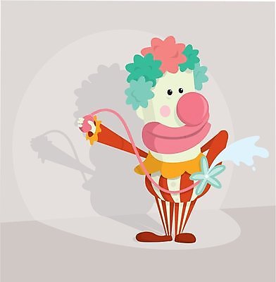 EPS 해외이미지 직업 꽃 일러스트 미소 웃음 물 컬러풀 머리카락 무대 광대 유머 서커스 해외202004 해외일러스트 자연요소 식물 감정 컬러 표정 머리 파일형식 벡터 이미지허브