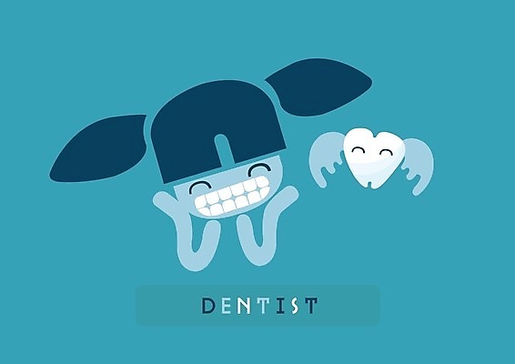 EPS 해외이미지 디자인 컨셉 일러스트 건강 아기 치아 칫솔 치과의사 해외202004 해외일러스트 사람 위생용품 의사 소화기관 파일형식 벡터 이미지허브