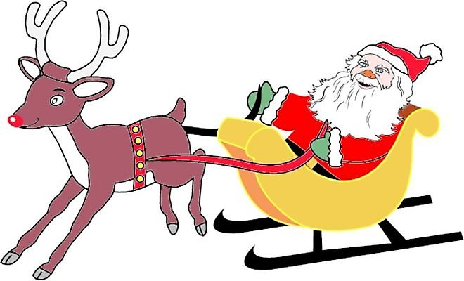EPS 해외이미지 크리스마스 일러스트 휴가 사슴 새해 선물 산타클로스 달러 기쁨 썰매 해외202004 해외일러스트 기념일 감정 돈 포유류 파일형식 벡터 이미지허브