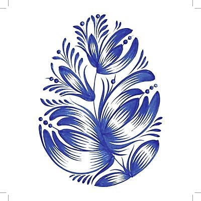 EPS 해외이미지 디자인 꽃 백그라운드 잎 일러스트 추상 수채화 부활절 미술 사람없음 파란색 부활절계란 해외202004 해외일러스트 식물 기념일 컬러 무늬 문화예술 계란 파일형식 벡터 이미지허브