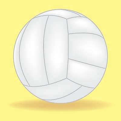 EPS 해외이미지 스포츠 일러스트 공 놀이 파란색 지구본 블록 게임 흰색 원형 배구 심볼 롤 점수 여의주 해외202004 해외일러스트 도형 컬러 구기 파일형식 벡터 이미지허브