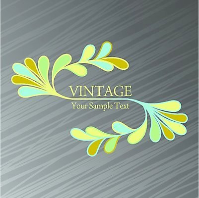 EPS 해외이미지 식물 꽃 백그라운드 잎 꽃무늬 곡선 일러스트 프레임 사람없음 해외202004 해외일러스트 선 무늬 파일형식 벡터 이미지허브