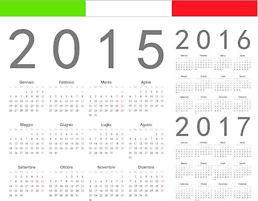 EPS 해외이미지 템플릿 디자인 계절 종이 백그라운드 일러스트 비즈니스 이벤트 그래픽 빨간색 초록색 세트 사무실 숫자 다이어리 이탈리아 달력 깃발 시간 일주일 날짜 수집 연도 정사각형 심플 2015년 월 2016년 기본 엘리먼트 2017년 해외202004 해외일러스트 도형 문자 유럽 컬러 사무용품 파일형식 벡터 이미지허브