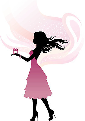 EPS 해외이미지 행복 실루엣 분홍색 백그라운드 일러스트 선물 사랑 인사 생일 주기 짐싸기 어머니의날 해외202004 해외일러스트 기념일 감정 컬러 모션 촬영기법 예절 미국문화 파일형식 벡터 이미지허브