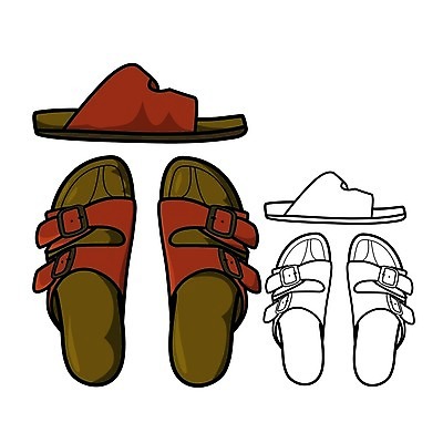 EPS 해외이미지 백그라운드 신발 일러스트 슬리퍼 목재 장식 유행 우주 보호 샌들 플라스틱 가죽 스케치 오브젝트 그림 캔버스 고무 많음 해외202004 해외일러스트 나무 컨셉 재료 재질 미술 파일형식 벡터 이미지허브