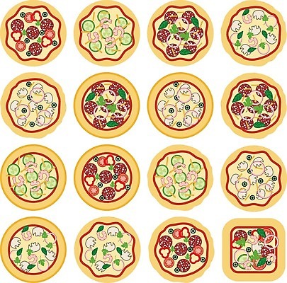 EPS 해외이미지 접시 음식 조각 다이어트 토마토 채소 일러스트 양파 치즈 새우 피자 요리 빨간색 초록색 갈색 노란색 식당 식사 저녁식사 버섯 이탈리아 껍질 흰색 원형 오븐 맛 굽기 수집 먹기 심볼 해산물 올리브 반죽 후추 바질 고립 모짜렐라치즈 페퍼로니 피자집 해로움 해외202004 해외일러스트 도형 식기 열매 유럽 컬러 컨셉 모션 유제품 패스트푸드 서양음식 건강 갑각류 상점 가전제품 소시지 구이 향신료 파일형식 벡터 이미지허브