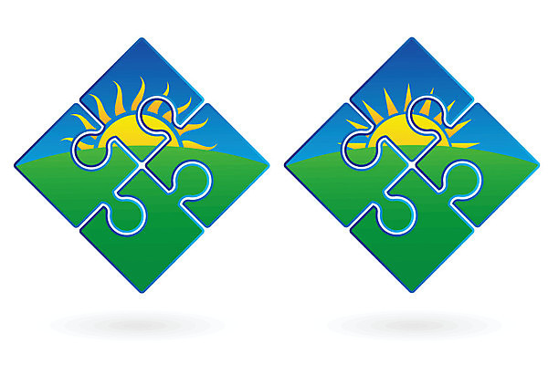 EPS 해외이미지 컨셉 일러스트 하늘 추상 풍경 초록색 여름 태양 일출 환경 일몰 봄 광선 못 퍼즐 에코 생태학 해외202004 해외일러스트 자연요소 계절 교육 컬러 무늬 노을 공구 파일형식 벡터 이미지허브