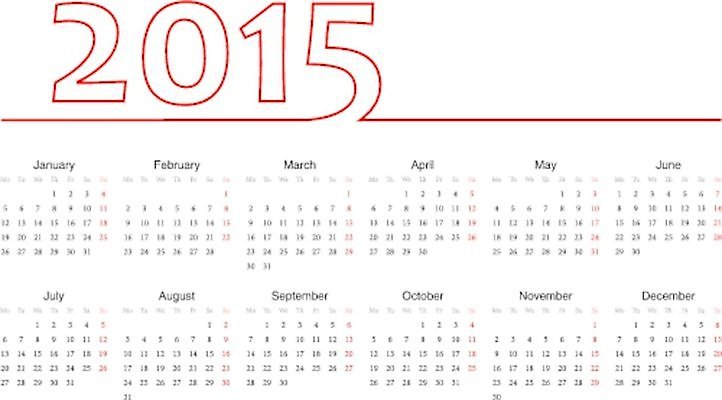 EPS 해외이미지 템플릿 디자인 영어 계절 유럽 종이 일러스트 비즈니스 잉글랜드 이벤트 그래픽 빨간색 사무실 숫자 다이어리 달력 시간 신용카드 일주일 날짜 연도 심플 페이지 2015년 월 기본 엘리먼트 해외202004 해외일러스트 문자 나라 컬러 영국 금융 사무용품 파일형식 벡터 이미지허브