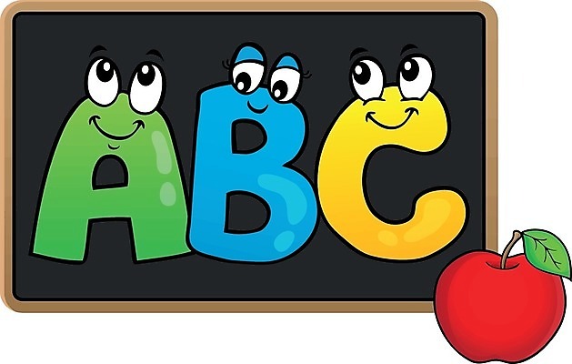 EPS 해외이미지 캐릭터 알파벳 교육 행복 얼굴 과일 일러스트 학교 미술 미소 장식 칠판 판넬 그리기 사과 편지 읽기 그림 해외202004 해외일러스트 일러캐릭터 영어 감정 모션 문화예술 표정 신체부위 파일형식 벡터 이미지허브