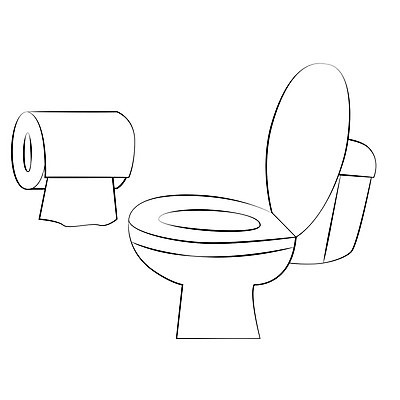 EPS 해외이미지 백그라운드 일러스트 주택 미술 목욕 방 욕실 흰색 만화 심볼 사인 화장실 그림 윤곽 변기 일반 고립 변기통 해외202004 해외일러스트 컬러 문화예술 건물 청결 파일형식 벡터 이미지허브