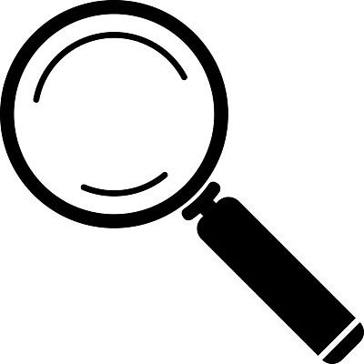 EPS 해외이미지 디자인 응시 과학 컨셉 일러스트 유리 돋보기 실험 손잡이 빛 반사 금속 검은색 장비 탐험 흰색 기구 공구 원형 투명 확대 심볼 분석 오브젝트 사인 검색 광택 점검 발견 고립 해외202004 해외일러스트 도형 시선 컬러 재질 도구 파일형식 벡터 이미지허브