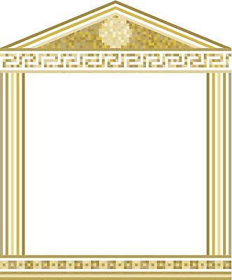 EPS 해외이미지 일러스트 건축양식 추상 프레임 미술 그래픽 장식 갈색 골동품 재산 클래식 모자이크 그리스인 로마인 스타일 해외202004 해외일러스트 서양인 건축 컬러 컨셉 무늬 문화예술 인종 금융 파일형식 벡터 이미지허브