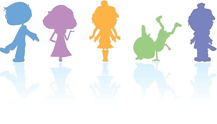 EPS 해외이미지 디자인 행복 실루엣 어린이 일러스트 놀이 미래 새로움 미술 소년 그래픽 장식 컬러풀 걸음마 스타일 해외202004 해외일러스트 남자 감정 컬러 컨셉 모션 문화예술 촬영기법 사람 파일형식 벡터 이미지허브