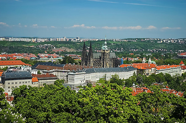 포토 JPG 해외이미지 나무 유럽 여행 잎 오렌지 건축양식 하늘 지붕 거리 주택 사람없음 건물 초록색 파란색 성당 교회 탑 수확 도시 중세 역사 중앙 복고 정사각형 체코 프라하 타운 동쪽 공화국 바실리카 보헤미아 옛날 해외202004 해외포토 도형 식물 건축물 건축 나라 컬러 농업 과일 종교건축 방향 파일형식 이미지허브