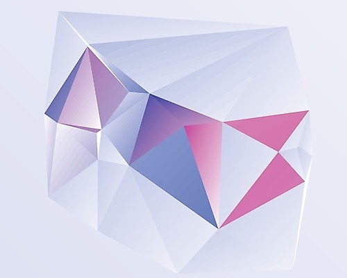 EPS 해외이미지 디자인 백그라운드 그래픽백그라운드 일러스트 추상 사람없음 연보라색 폴리곤 해외202004 해외일러스트 무늬 그래픽 보라색 파일형식 벡터 이미지허브