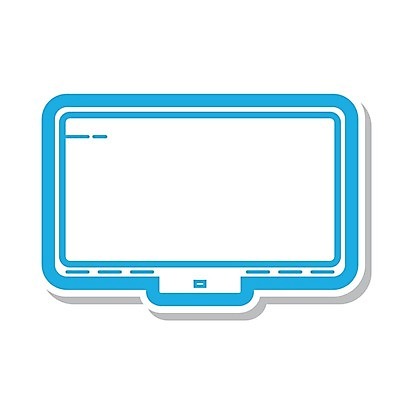 EPS 해외이미지 일러스트 텔레비전 플랫 만화 필름 영화 심플 주도 해외202004 해외일러스트 문화예술 전자제품 예절 파일형식 벡터 이미지허브