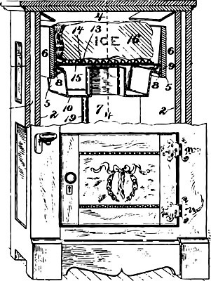 EPS 해외이미지 모델 선 일러스트 미술 검은색 수확 흰색 속도 그림 냉장고 판화 냉동고 해외202004 해외일러스트 컬러 농업 문화예술 가전제품 파일형식 벡터 이미지허브