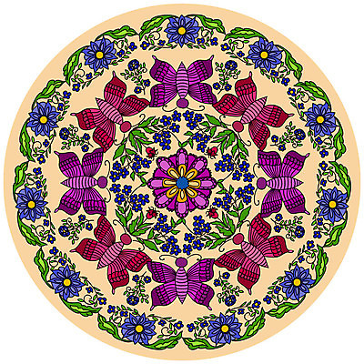 EPS 해외이미지 모양 디자인 꽃 나비 백그라운드 꽃무늬 패턴 일러스트 추상 그래픽 장식 컬러풀 숫자 노란색 얼룩 원형 화려 그리기 우아함 서식 창백 구성 해외202004 해외일러스트 도형 식물 문자 컬러 곤충 컨셉 무늬 모션 파일형식 벡터 이미지허브