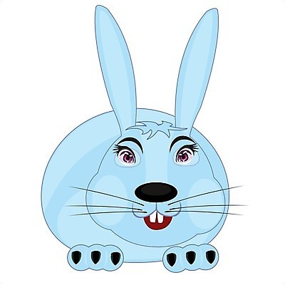 EPS 해외이미지 클립아트 동물 농업 일러스트 휴가 털 미술 앉기 내부 그래픽 파란색 흰색 토끼 행운 계획 만화 심볼 오브젝트 싱글 슬라이스 코믹 부적 해외202004 해외일러스트 산업 컬러 컨셉 포유류 모션 문화예술 반려동물 파일형식 벡터 이미지허브