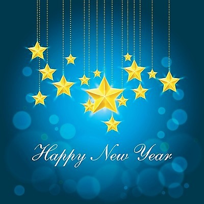 EPS 해외이미지 크리스마스장식 일러스트 파란배경 해피뉴이어 크리스마스배경 해외202004 해외일러스트 백그라운드 크리스마스 파란색 새해인사 파일형식 벡터 이미지허브