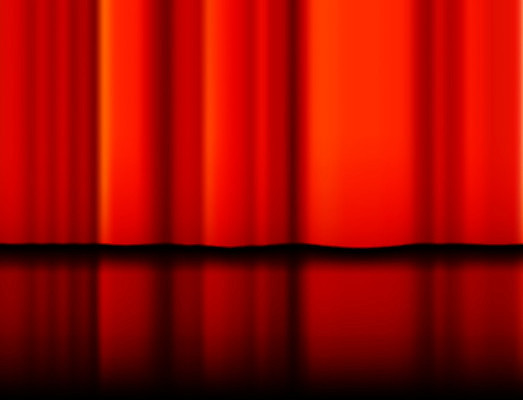 EPS 해외이미지 일러스트 바닥 그래픽 빨간색 반사 직물 커튼 접기 벨벳 해외202004 해외일러스트 컬러 모션 실크 파일형식 벡터 이미지허브