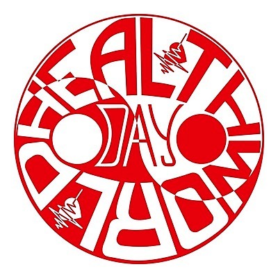 EPS 해외이미지 모양 디자인 행복 백그라운드 컨셉 일러스트 텍스트 가족 휴가 기념 건강 병원 타이포그라피 그래픽 빨간색 세계 글로벌 흰색 하트 맥박 질병 편지 사인 엽서 엘리먼트 레터링 스타일 해외202004 해외일러스트 문자 감정 컬러 의학 관계 파일형식 벡터 이미지허브