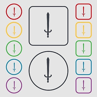 EPS 해외이미지 전통 디자인 실루엣 무기 백그라운드 십자가 일러스트 미술 금속 장비 골동품 칼날 중세 역사 공격 수집 철 메달 군용 싸움 날카로움 배지 육군 공상 팔 병정 전사 단검 고립 사무라이 아랍어 옛날 전설 철강 해외202004 해외일러스트 모션 재질 문화예술 군대 촬영기법 신체부위 검 상_상패 파일형식 벡터 이미지허브