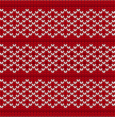 EPS 해외이미지 디자인 패턴 일러스트 사람없음 빨간색 뜨개질 해외202004 해외일러스트 컬러 무늬 취미 파일형식 벡터 이미지허브