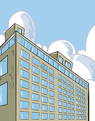 EPS 해외이미지 외관 로우앵글 일러스트 건물 세계 사무실 도시 우아함 해외202004 해외일러스트 건축물 뷰포인트 컨셉 비즈니스 파일형식 벡터 이미지허브