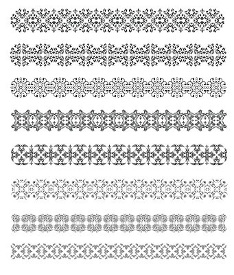 EPS 해외이미지 디자인 선 일러스트 사람없음 세트 빈티지 우아함 고딕 바로크 빅토리아 해외202004 해외일러스트 컨셉 파일형식 벡터 이미지허브