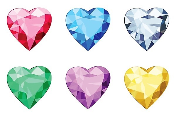 EPS 해외이미지 모양 백그라운드 일러스트 유리 발렌타인데이 사랑 장식 빨간색 초록색 파란색 빛 세트 반사 노란색 3D 흰색 하트 화려 황금 고급 크리스탈 보석 자르기 수집 심볼 그림 에메랄드 다이아몬드 보물 고립 루비 사파이어 해외202004 해외일러스트 감정 컬러 컨셉 모션 데이이벤트 재질 광석 디지털합성 파일형식 벡터 이미지허브
