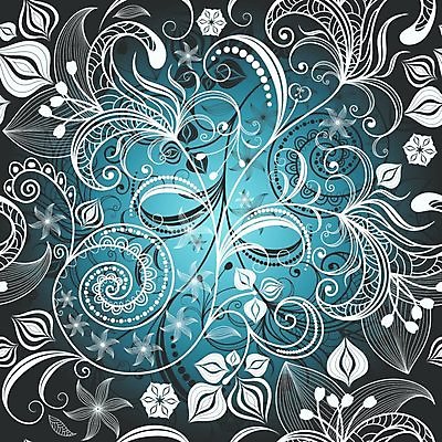 EPS 해외이미지 디자인 꽃 백그라운드 잎 꽃무늬 패턴 일러스트 벽지 추상 나선형 그래픽 장식 파란색 검은색 어둠 회색 수확 소용돌이 흰색 포장지 질감 복고 목각 포장소품 해외202004 해외일러스트 식물 컬러 무늬 농업 포장 회오리 오브젝트 포장재료 파일형식 벡터 이미지허브