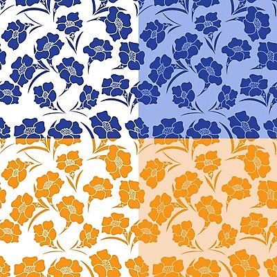 EPS 해외이미지 식물 디자인 꽃 백그라운드 잎 꽃무늬 패턴 오렌지 일러스트 자연 벽지 추상 프레임 장식 여름 파란색 유행 봄 소용돌이 흰색 화려 4 허브 그림 데이지 심플 윤곽 똑같은 해외202004 해외일러스트 계절 컬러 컨셉 무늬 과일 숫자 회오리 생태계 파일형식 벡터 이미지허브