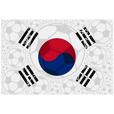 EPS 해외이미지 아시아 스포츠 컨셉 일러스트 아이디어 그래픽 빨간색 파란색 검은색 축구 경쟁 흰색 깃발 우승 가죽 합성 패배 분실 챔피언 토너먼트 튕기기 필승 해외202004 해외일러스트 나라 컬러 모션 구기 최고 파일형식 벡터 이미지허브