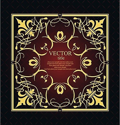 EPS 해외이미지 디자인 일러스트 프레임 사람없음 장식 빈티지 고급 우아함 바로크 빅토리아 해외202004 해외일러스트 컨셉 파일형식 벡터 이미지허브