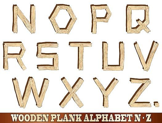 EPS 해외이미지 캐릭터 알파벳 일러스트 텍스트 목재 단어 숫자 시골 거친 널 편지 통나무 수목 해외202004 해외일러스트 일러캐릭터 나무 문자 영어 재료 파일형식 벡터 이미지허브