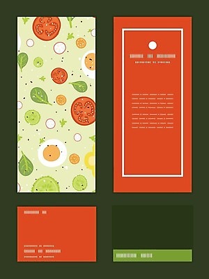 EPS 해외이미지 배너 컨셉 패턴 토마토 채소 일러스트 파프리카 프레임 사람없음 초록색 세트 계란 주황색 해외202004 해외일러스트 컬러 무늬 알 파일형식 벡터 이미지허브