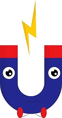 EPS 해외이미지 모양 교육 과학 일러스트 빨간색 파란색 금속 힘 에너지 당기기 번개 만화 그림 자석 물리학 중력 철강 편자 해외202004 해외일러스트 컬러 모션 재질 날씨 말발굽 물리 파일형식 벡터 이미지허브