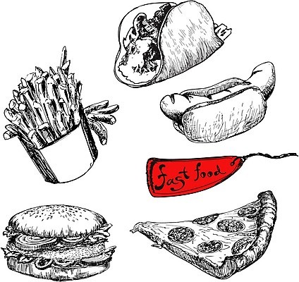 EPS 해외이미지 음식 채소 일러스트 잉크 패스트푸드 흑백 샌드위치 건강 육류 요리 미술 그래픽 세트 라벨 식당 식사 저녁식사 치킨 샐러드 소고기 덮개 뜨거움 소시지 스케치 수집 먹기 속도 그림 매움 토스트 손그림 칼로리 핫도그 타코 점심식사 번 디테일 해외202004 해외일러스트 빵 식재료 모션 문화예술 프레임 촬영기법 상점 뚜껑 가공식품 맛 인스턴트 닭고기요리 파일형식 벡터 이미지허브
