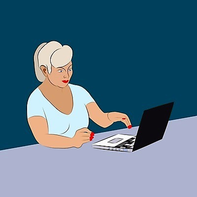 EPS 해외이미지 직업 손 디자인 여자 얼굴 컨셉 인터넷 일러스트 비즈니스 탁자 노동자 직장 사람 앉기 성인 그래픽 노트북 컴퓨터 사무실 디지털 공책 업무 작업 비즈니스우먼 네트워크 플랫 스케치 종업원 책상 사인 그림 윤곽 온라인 고립 테마 프리랜서 해외202004 해외일러스트 가구 회사 모션 문구용품 미술 신체부위 전자제품 직장인 파일형식 벡터 이미지허브