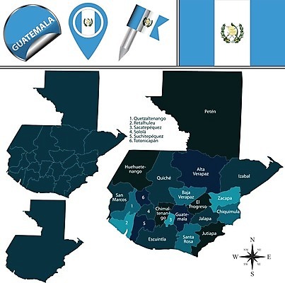 EPS 해외이미지 지도 일러스트 미국 경계선 깃발 지역 과테말라 지도책 해외202004 해외일러스트 선 북아메리카 책 중앙아메리카 경계 파일형식 벡터 이미지허브