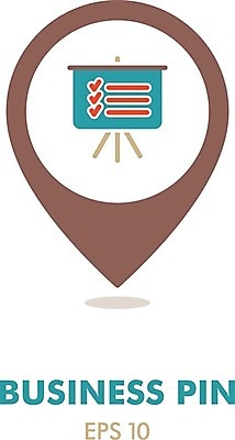 EPS 해외이미지 일러스트 비즈니스 사람없음 갈색 인포그래픽 정보 체크표시 위치 GPS 차트보드 해외202004 해외일러스트 컬러 확인 파일형식 벡터 이미지허브