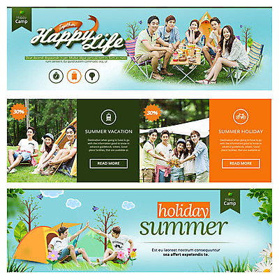 PSD 템플릿 배너 계절 여자 남자 음료 여행 웹템플릿 노래 맥주 텐트 사람 동양인 여러명 성인 여름 친구 캠핑 한국인 기타 웹배너 성인만 이미지템플릿 음악 다수 관계 현악기 레저 주류 캠핑도구 인종 파일형식