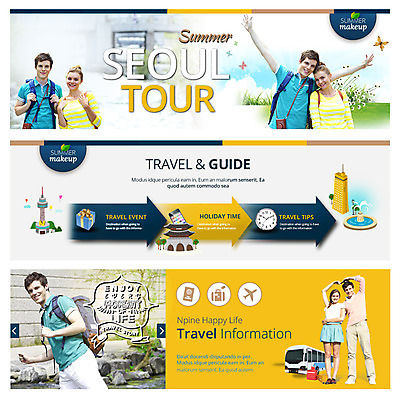 PSD 서양인 외국인 템플릿 모자 배너 커플 계절 여자 남자 여행 웹템플릿 서울 여러명 성인 여름 친구 카메라 숭례문 남산 웹배너 성인만 이미지템플릿 잡화 다수 관계 한국 사람 인종 전자제품 랜드마크 파일형식